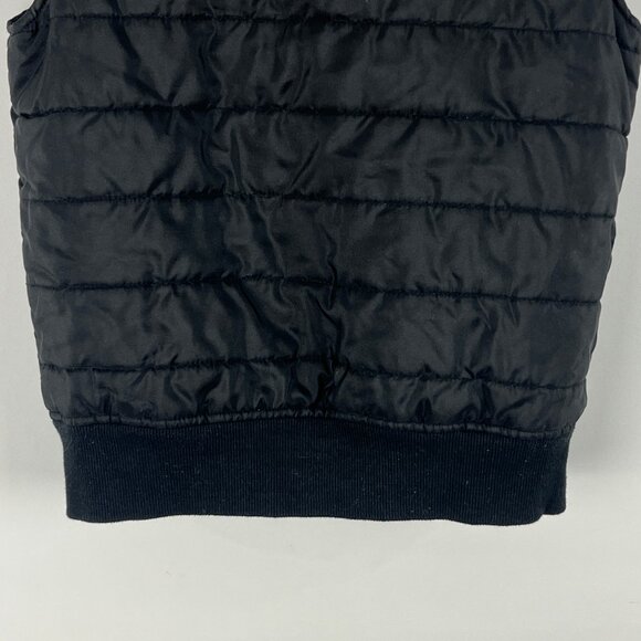 Venom Kids Windbreaker Vest Size 5 Black Full Zip Pockets Lined Insulated - Picture 7 of 7